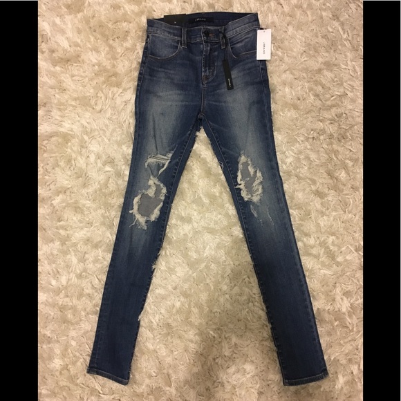 🆕 J BRAND distressed skinny jeans 🆕 - Picture 5 of 14